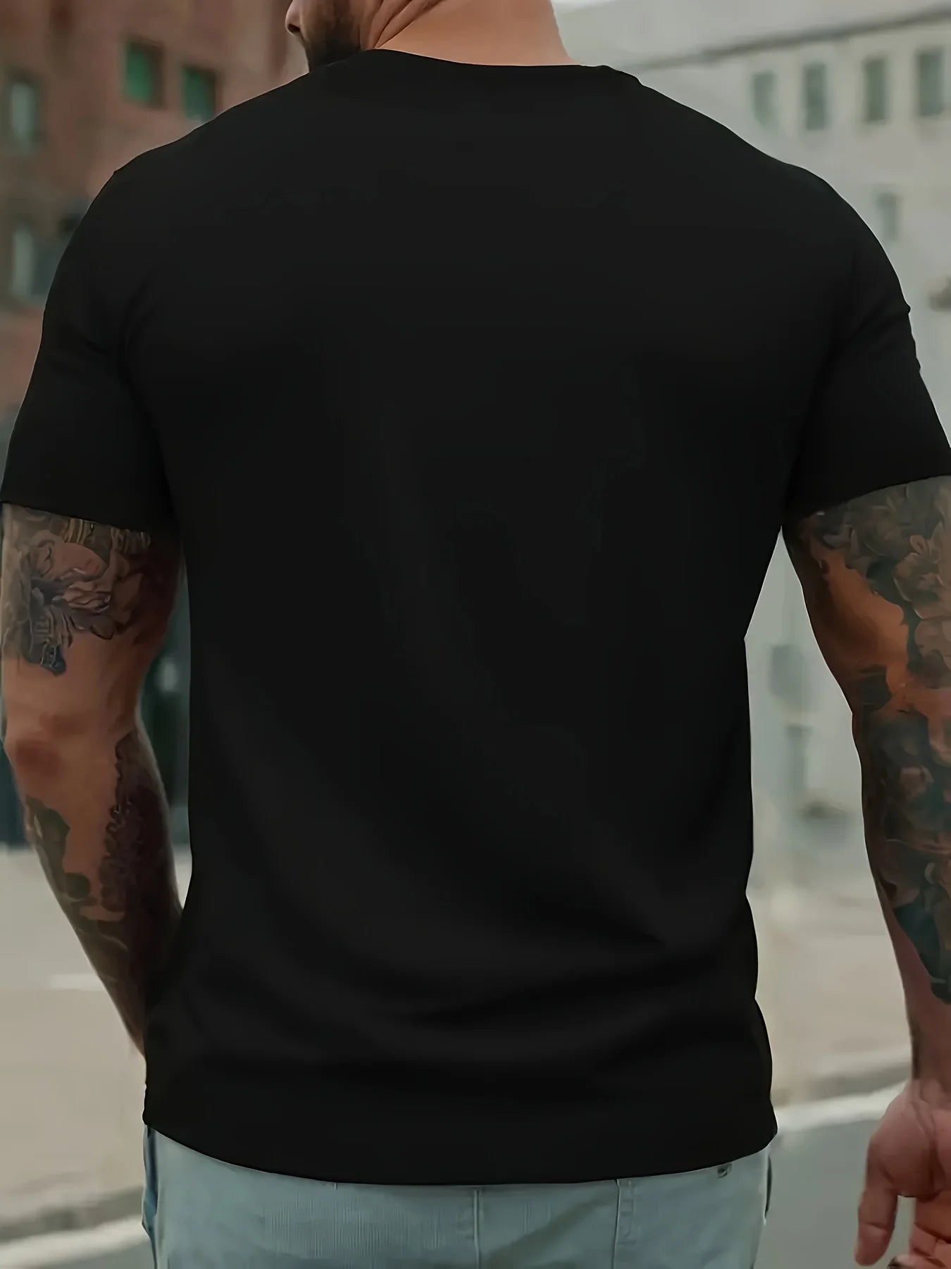 Trendy and Exquisite Men's T-shirts, Casual and Sporty Short-sleeved Summer Fashion T-shirts for Both Men and Women