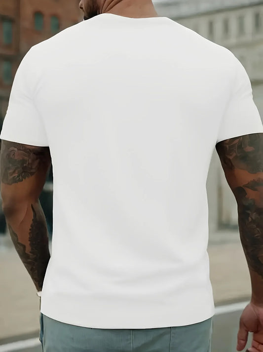 Trendy and Exquisite Men's T-shirts, Casual and Sporty Short-sleeved Summer Fashion T-shirts for Both Men and Women