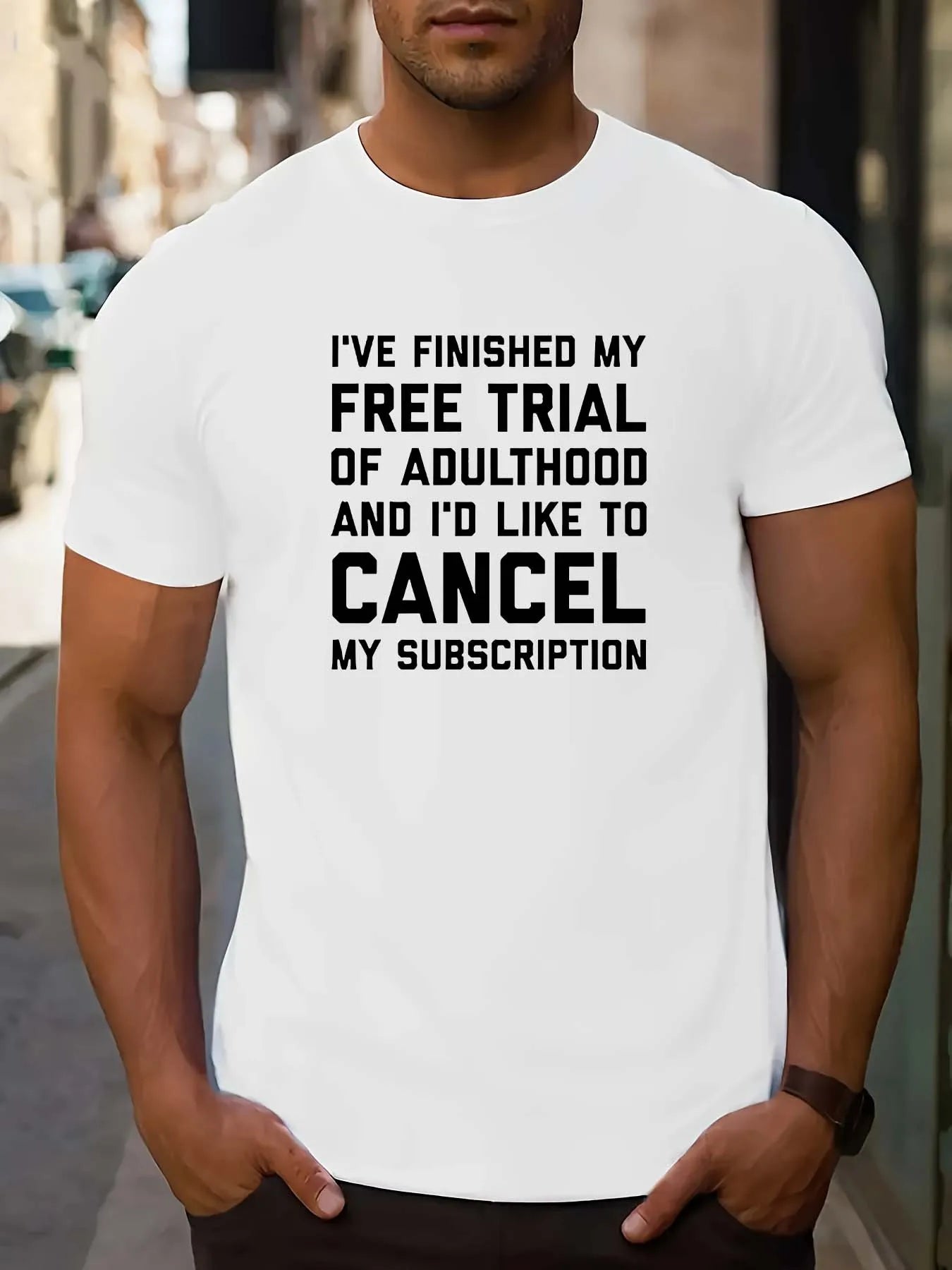 Trendy and Exquisite Men's T-shirts, Casual and Sporty Short-sleeved Summer Fashion T-shirts for Both Men and Women