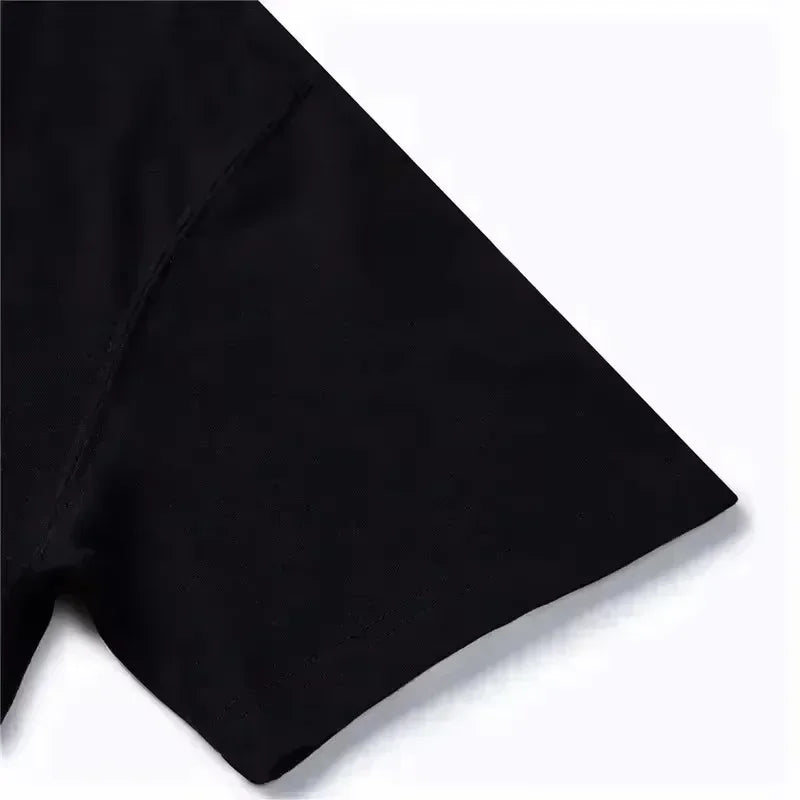 Men's and Women's Short-sleeved T-shirts, Pure Cotton, Luxurious, High Quality, English Print, Brand, Summer Ins Y2k Hot Sell