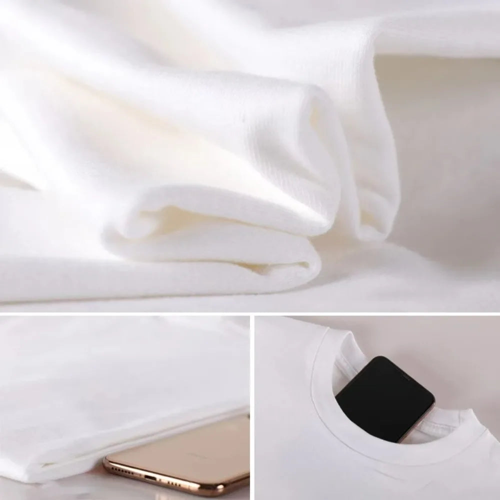 2025 Short-sleeved T-shirts Made of Cotton for Both Men and Women with Hand-drawn Letter Logos and Loose Round Collars Top Tees