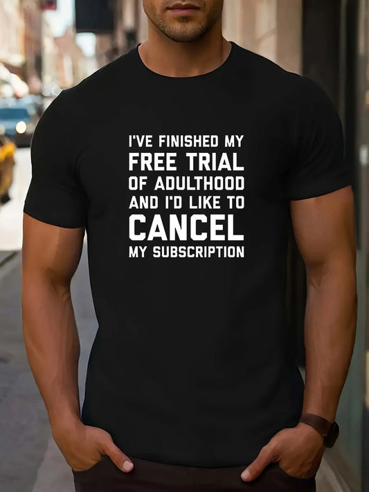 Trendy and Exquisite Men's T-shirts, Casual and Sporty Short-sleeved Summer Fashion T-shirts for Both Men and Women